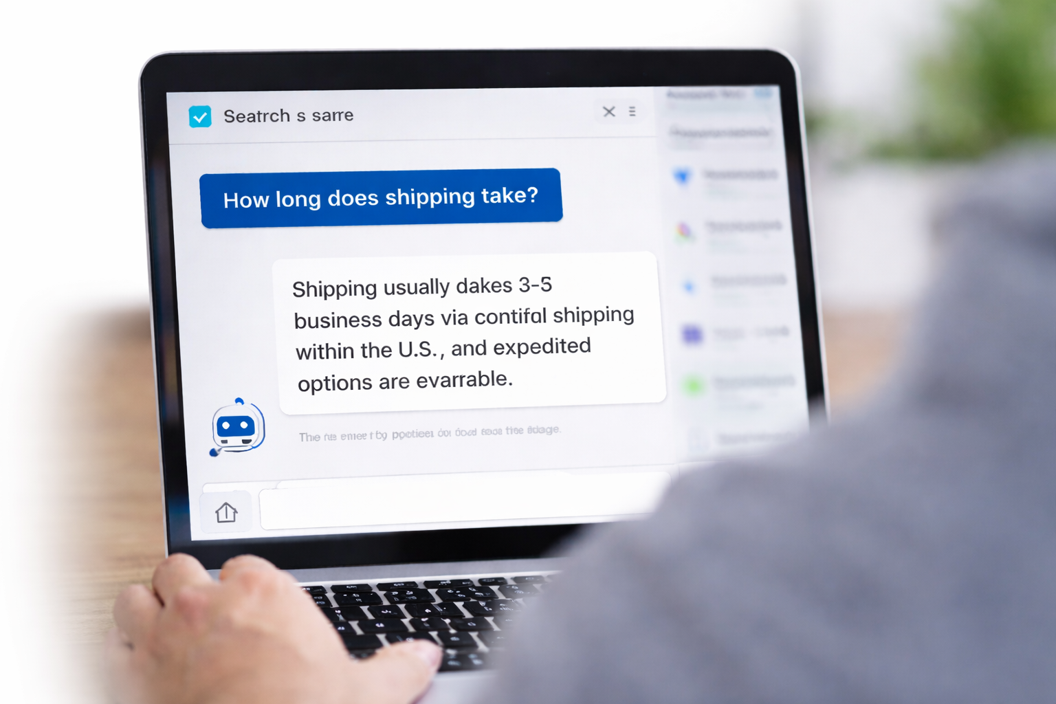 Instant support deflection